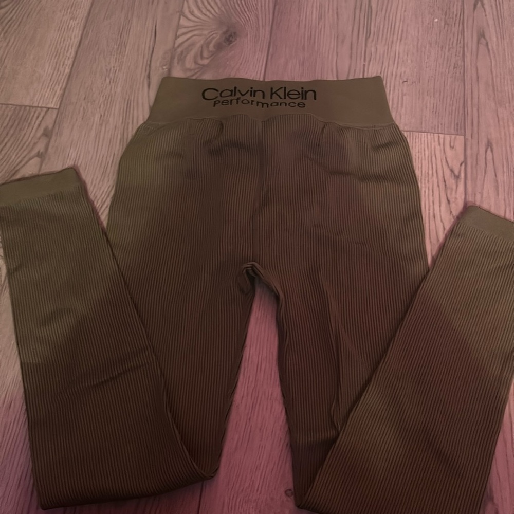 calvin klein workout leggings/pants